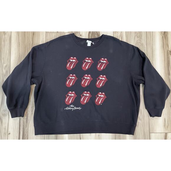 Rolling Stones Crewneck Sweatshirt Women’s Size 2XL - Picture 1 of 5